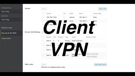 meraki vpn license